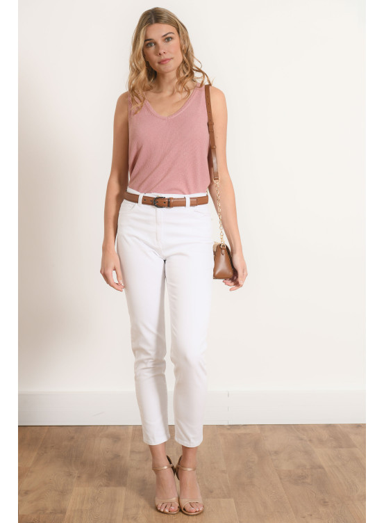 PANTALON - PHISAL - BLANC - Antonelle