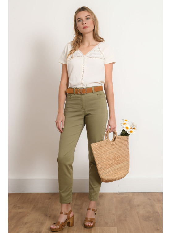 PANTALON - PHISAL - KAKI - Antonelle