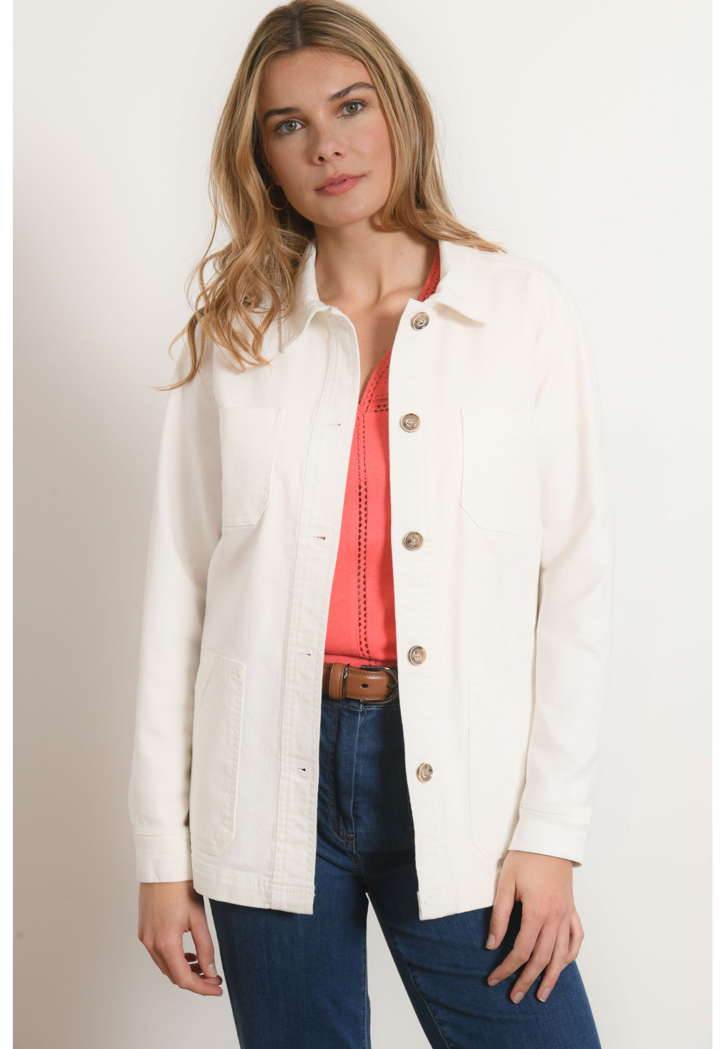 VESTE - PHIXO - ECRU - Antonelle