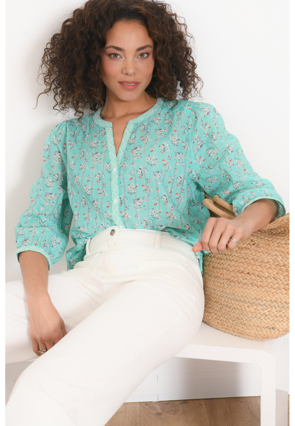 CHEMISE M3/4 - PACHA - NIL - Antonelle