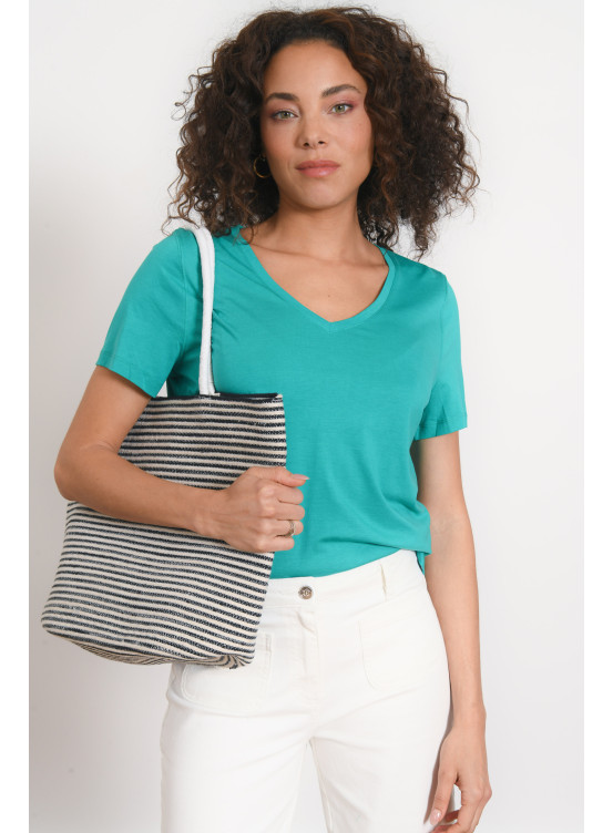 T-SHIRT - PANNA - MENTHE - Antonelle