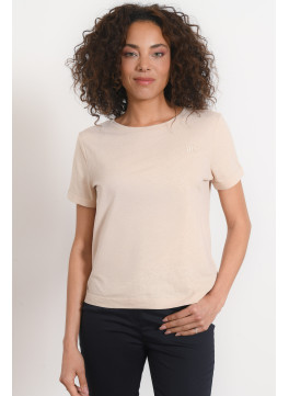 T-SHIRT - PASSO - SABLE/OR CLAIR - Antonelle