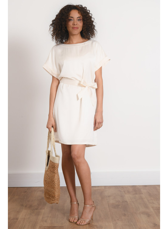 ROBE - PIERRINE - ECRU - Antonelle