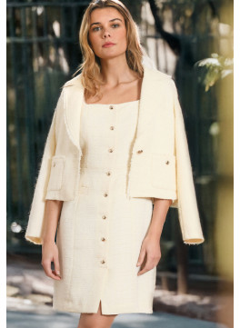 ROBE - PANAMA - ECRU - Antonelle