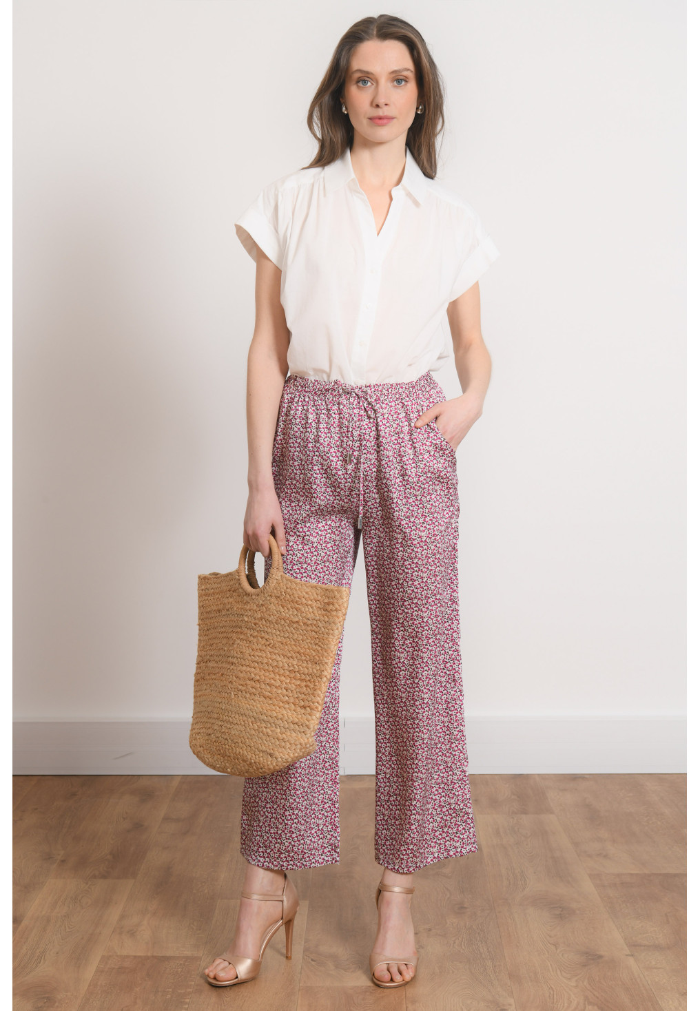 PANTALON - MAELLE - DHELIA/ECRU - Antonelle
