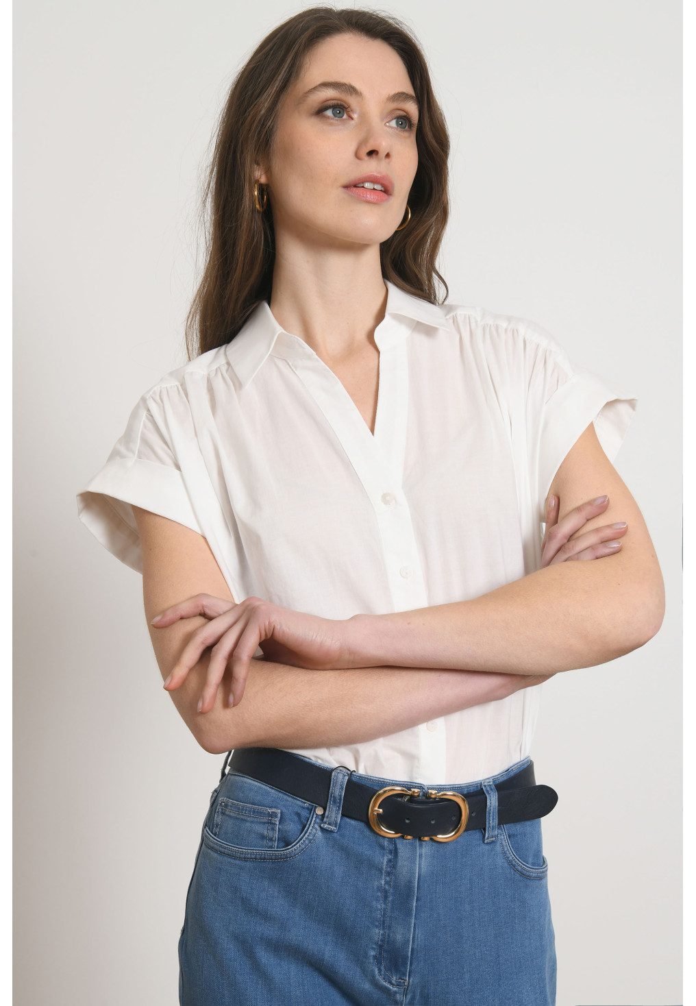 CHEMISE - PRUNELLE - BLANC - Antonelle