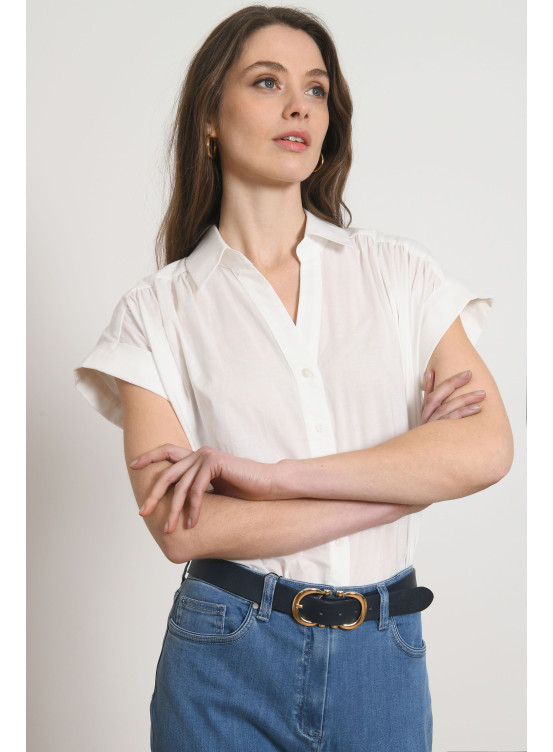 CHEMISE - PRUNELLE - BLANC - Antonelle
