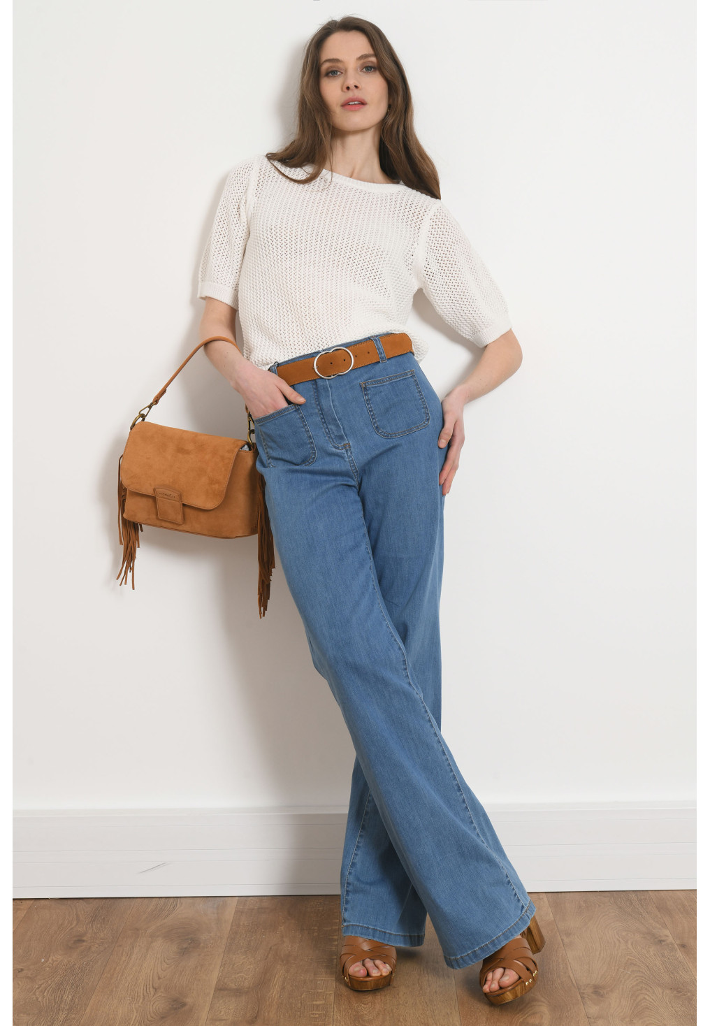PULL COL DANSEUSE - PAMELA - ECRU - Antonelle