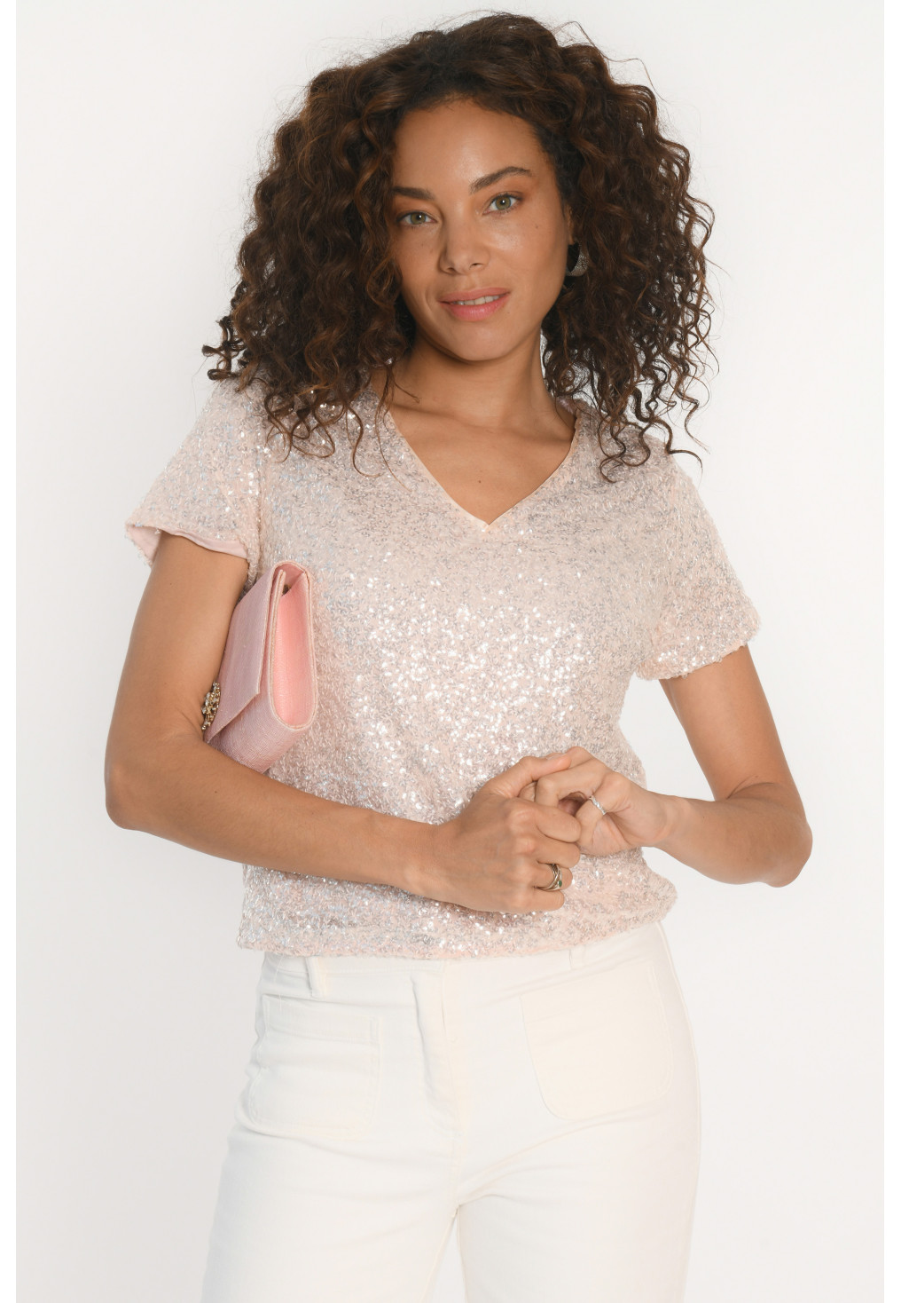 TOP - POMME - BABY PINK - Antonelle