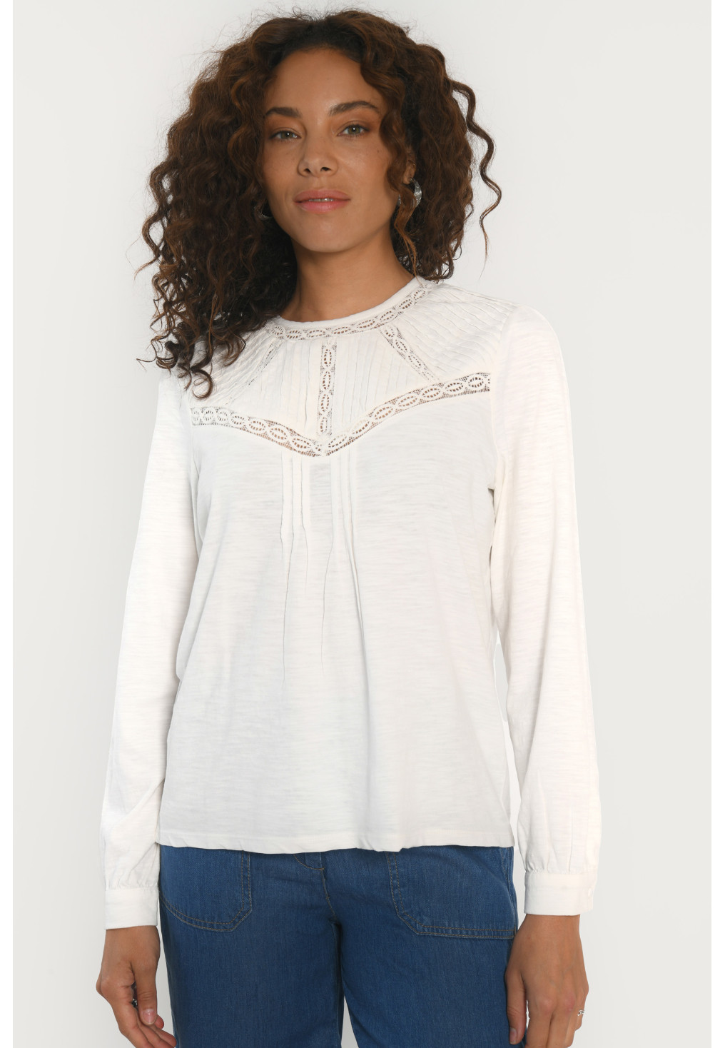T-SHIRT - PRECIOSO - NATUREL - Antonelle