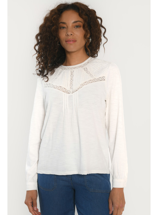 T-SHIRT - PRECIOSO - NATUREL - Antonelle