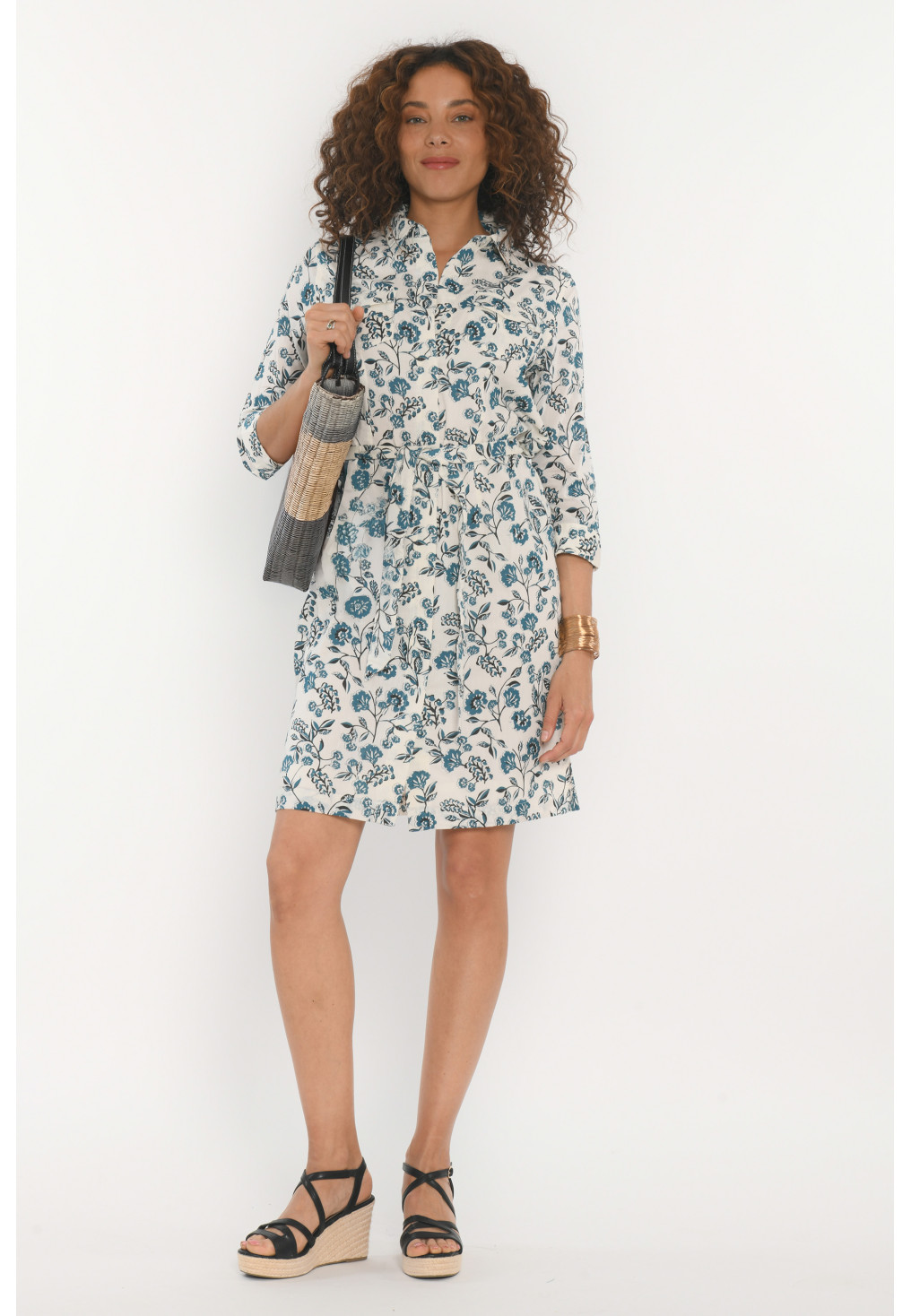 ROBE - MALAKOFF - BLUE - Antonelle