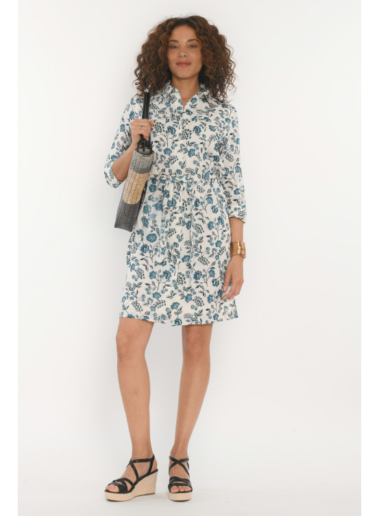 ROBE - MALAKOFF - BLUE - Antonelle