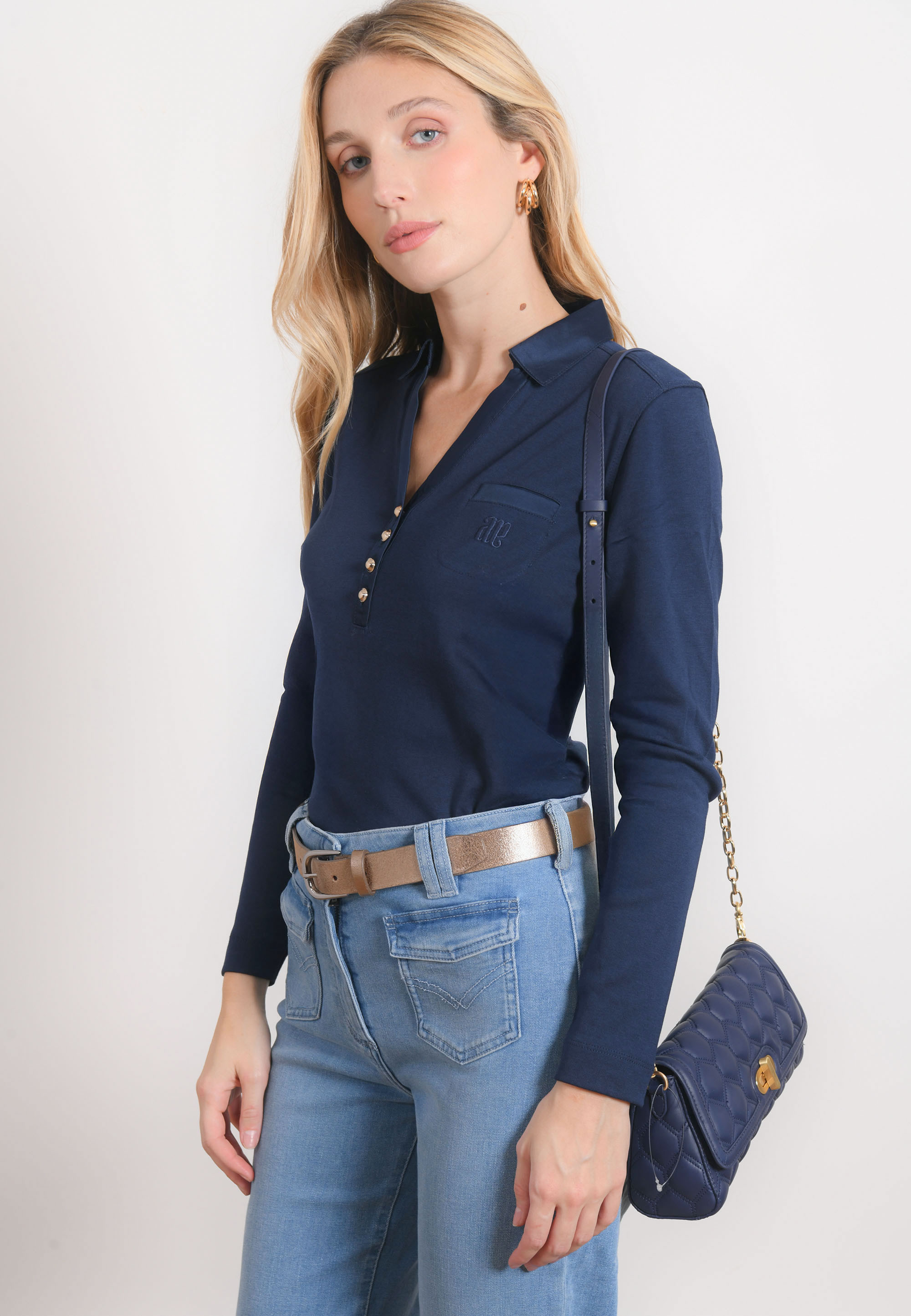 POLO MANCHES LONGUES -...