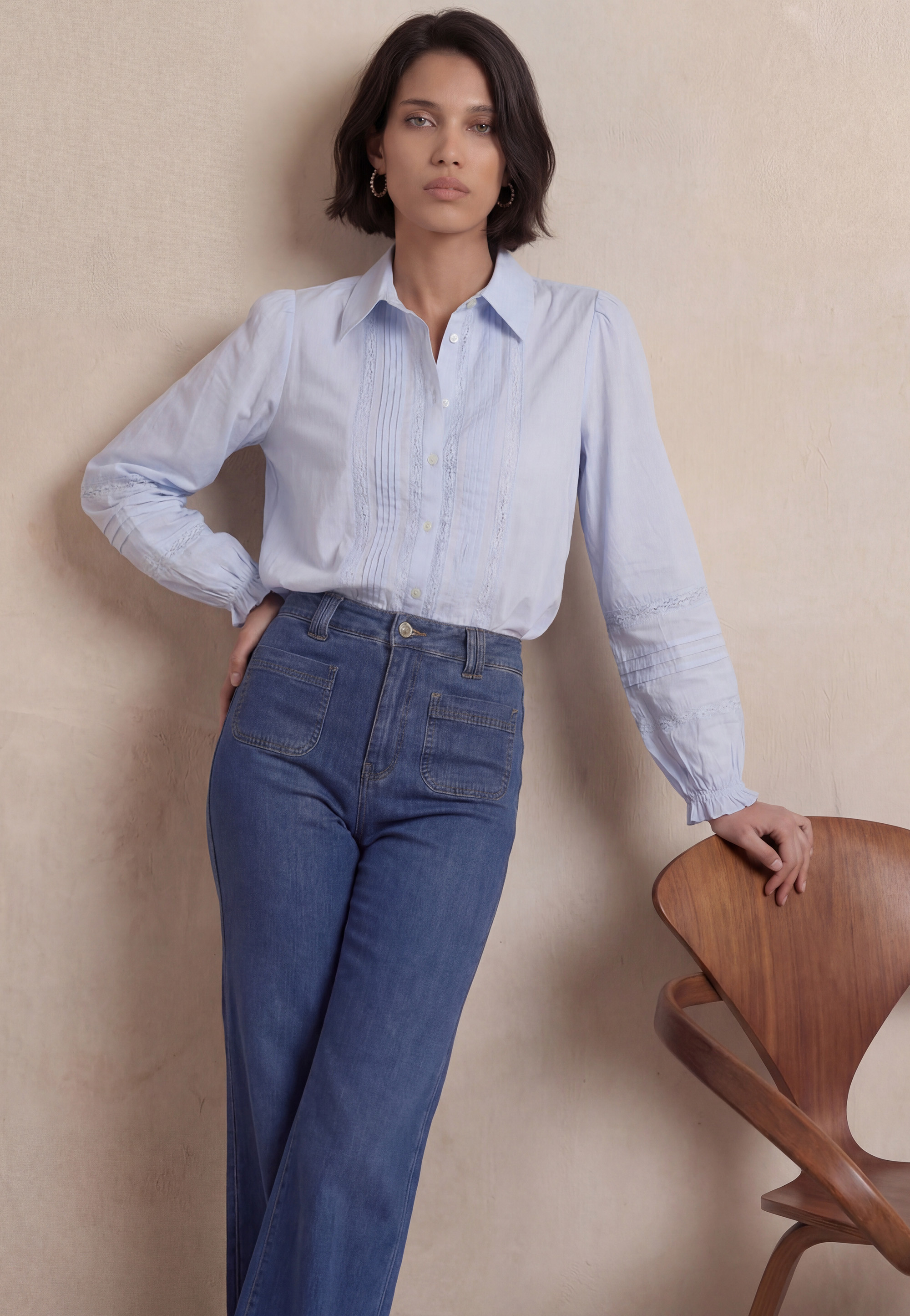 CHEMISE 100% COTON - ROBINE...