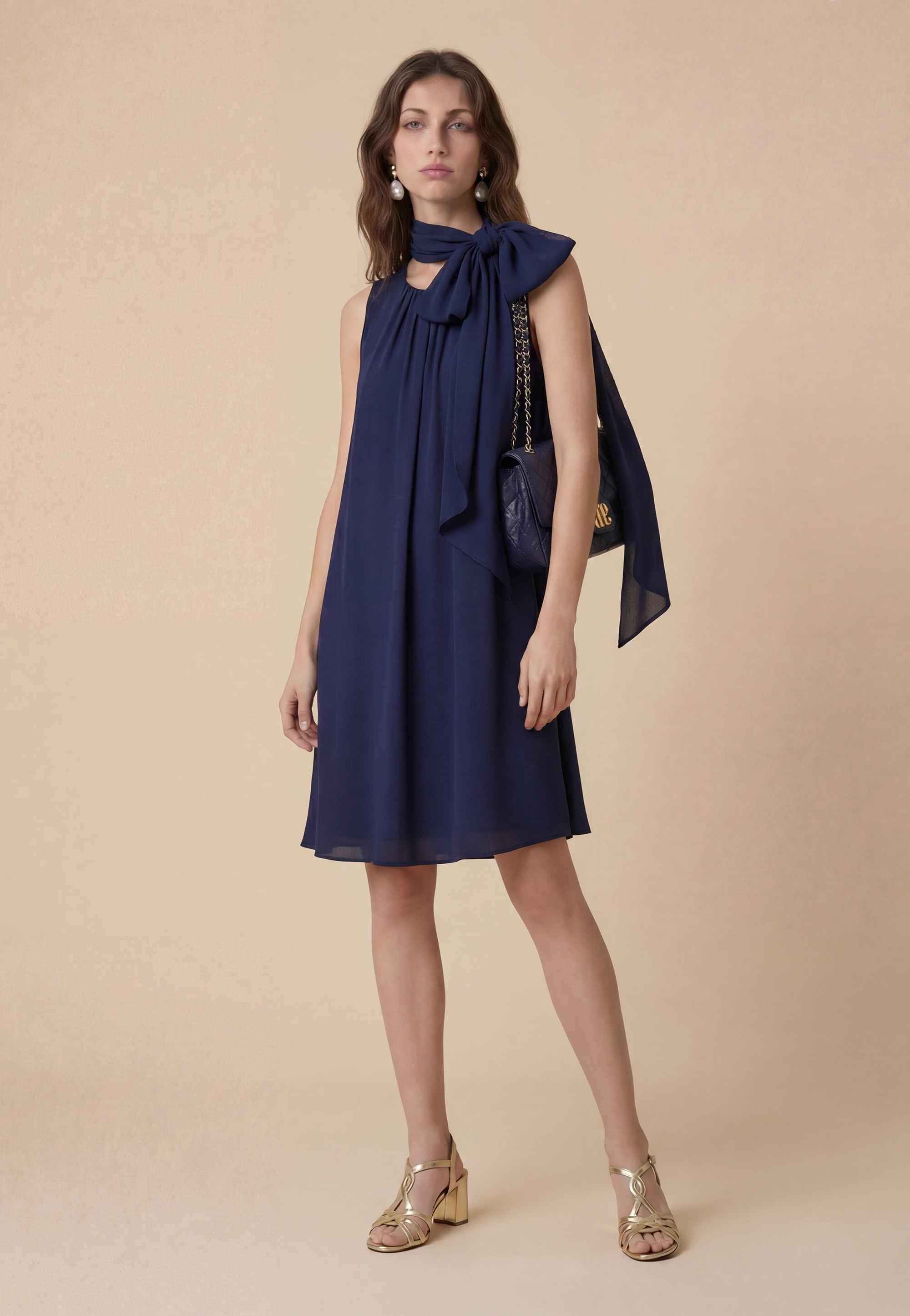 ROBE - SANOTY - NAVY