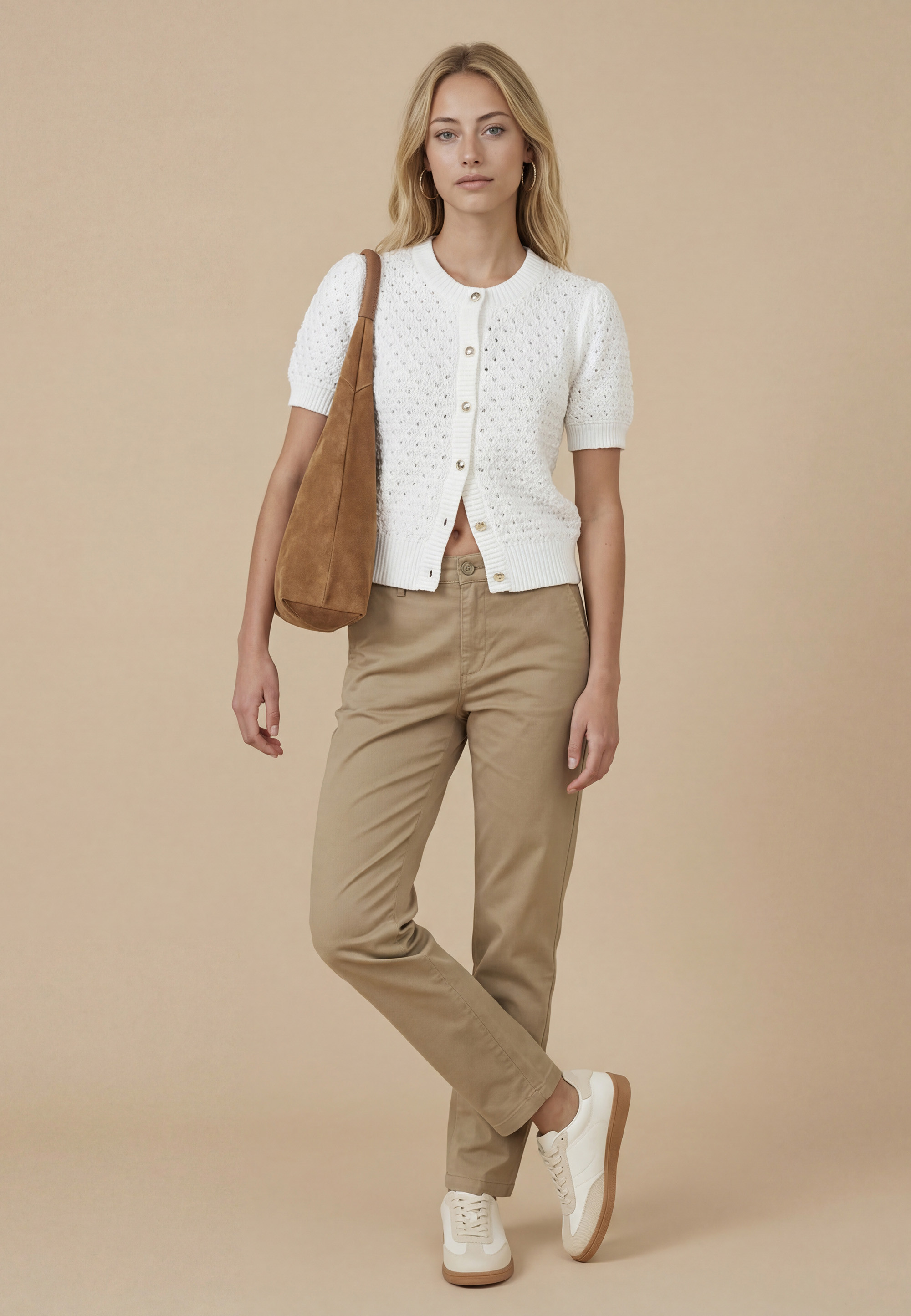 CARDIGAN - SUZIAN - ECRU