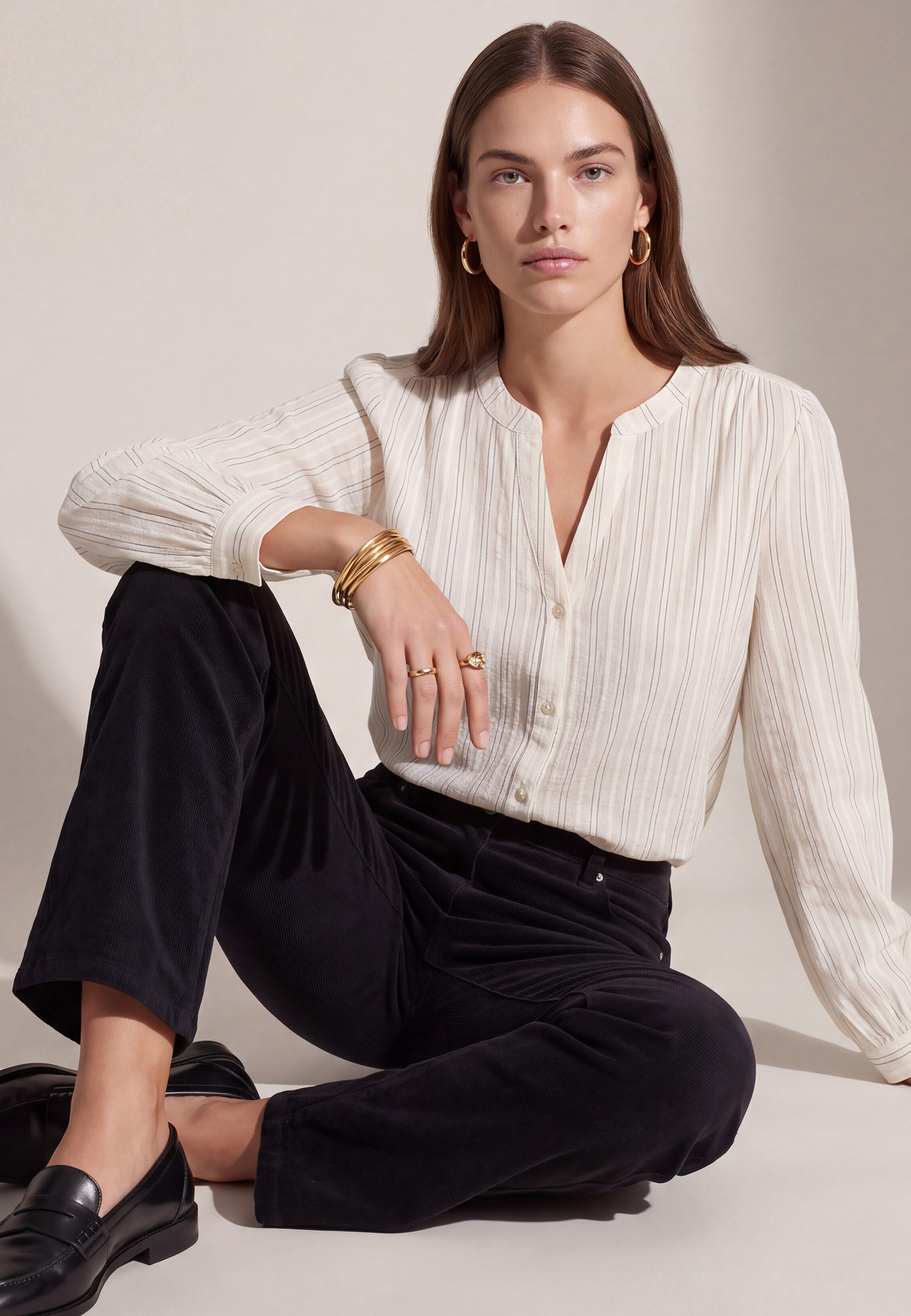 CHEMISE - TASOON - CRAIE/NOIR