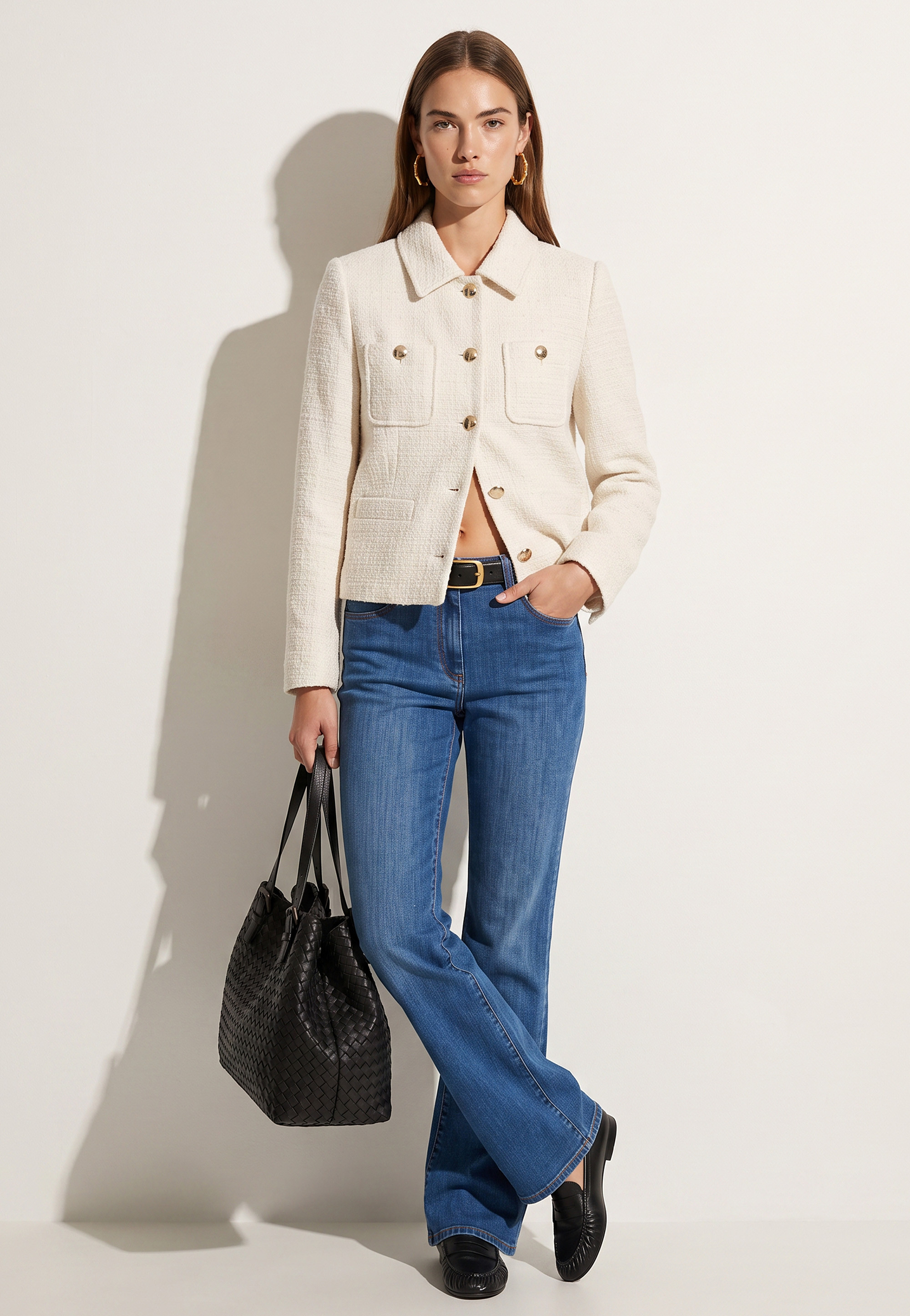VESTE - TACHELO - ECRU